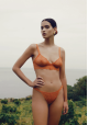 boobijoux - Icone lingerie-Triangle Paola Orange